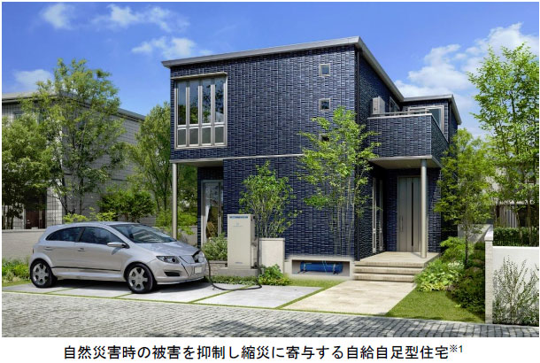 自然災害時の被害を抑制し縮災に寄与する自給自足型住宅