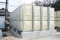 災害時に水を確保する貯水システム「貯得（ためとく）」