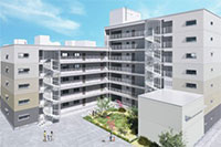 外観イメージパース