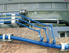 地震の揺れに強い給水管「エスロハイパーAW」