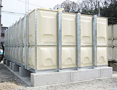 災害時に水を確保する貯水システム「貯得（ためとく）※8」