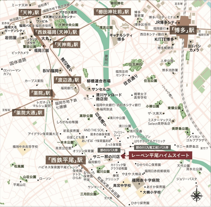 現地案内図