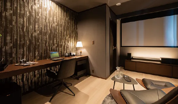 3階建ならではのゆとりあるプラン設計で、“離れ”のようなプライベート空間を確保。