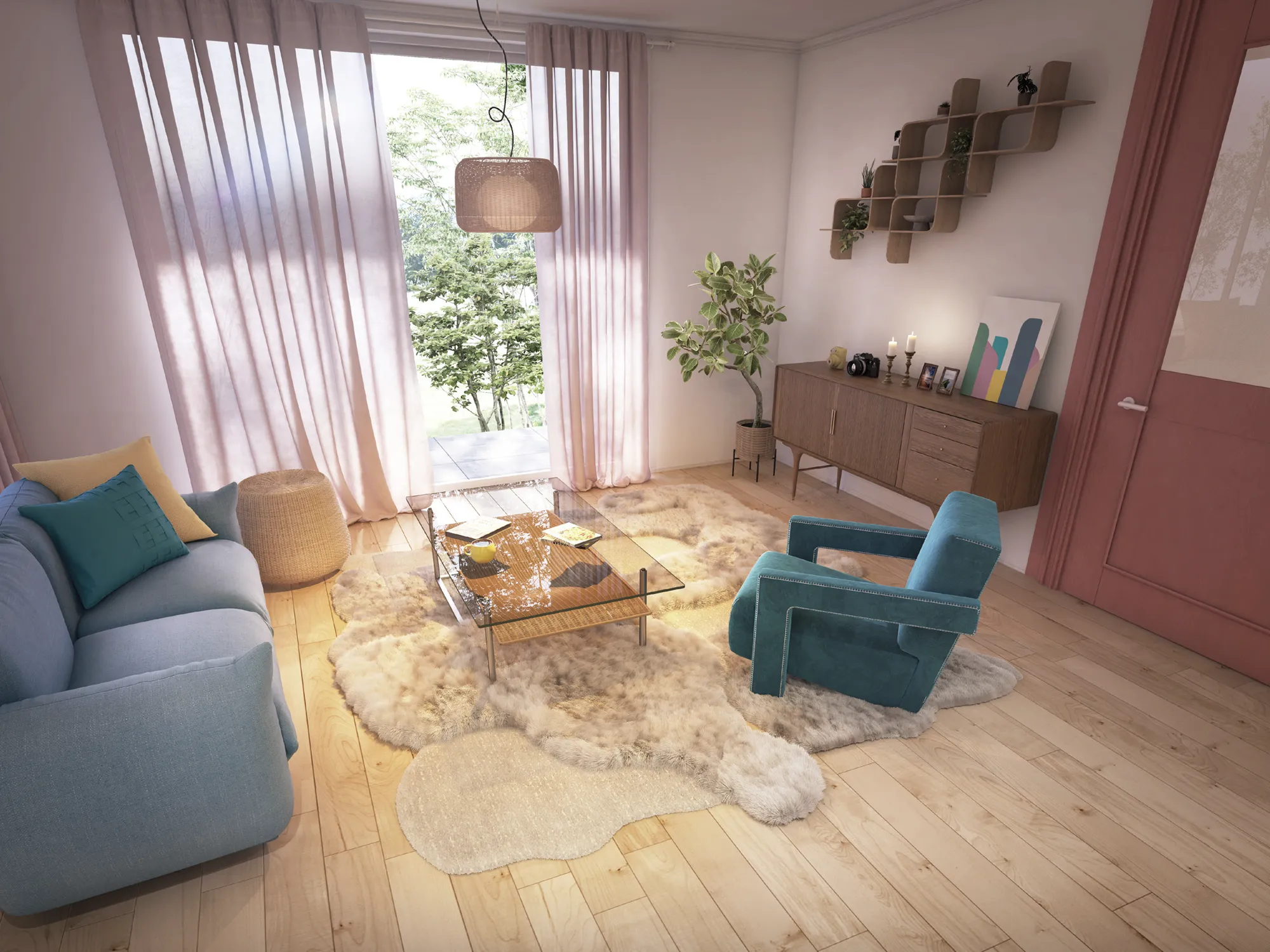 インテリアコンセプト「Vibrant」