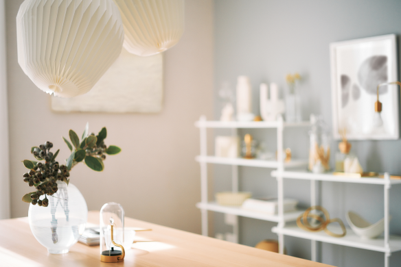 意匠を凝らしたダイニング