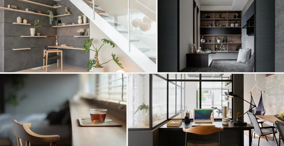 様々な書斎のイメージ写真