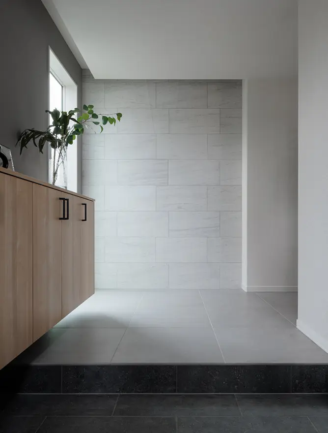 間口約2m×奥行約3.6mの玄関