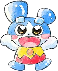 ポンちゃんのイラスト